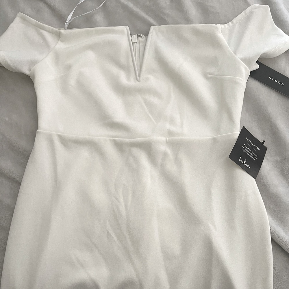 Women’s white dress